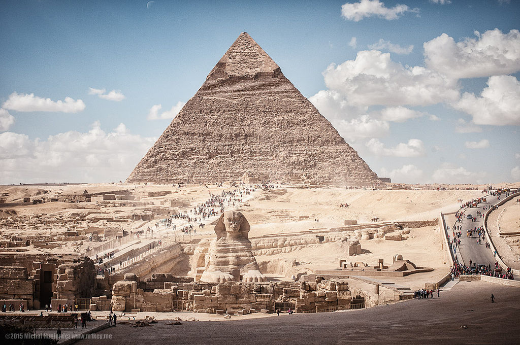 Pyramid of Khafre and Sphinx Giza Greater